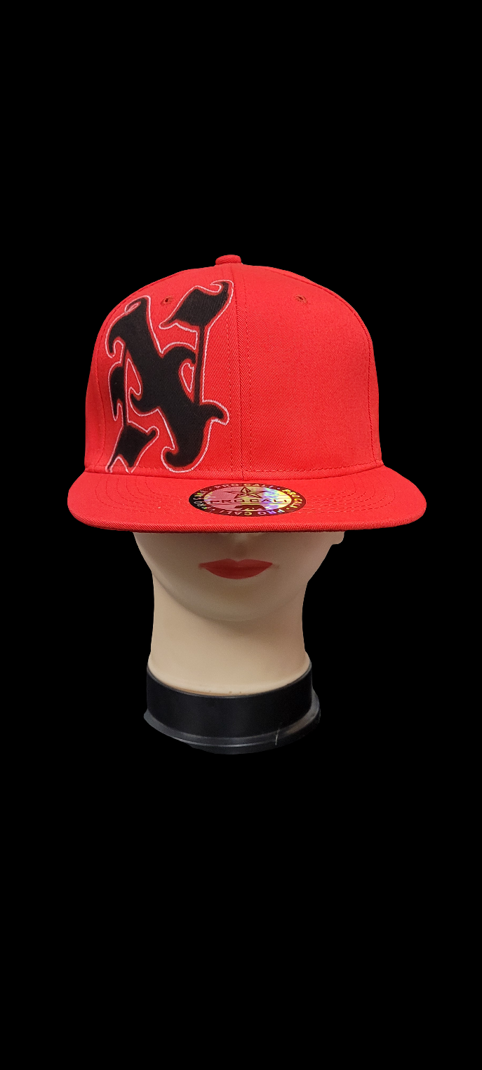 Custom Airbrushed old english N