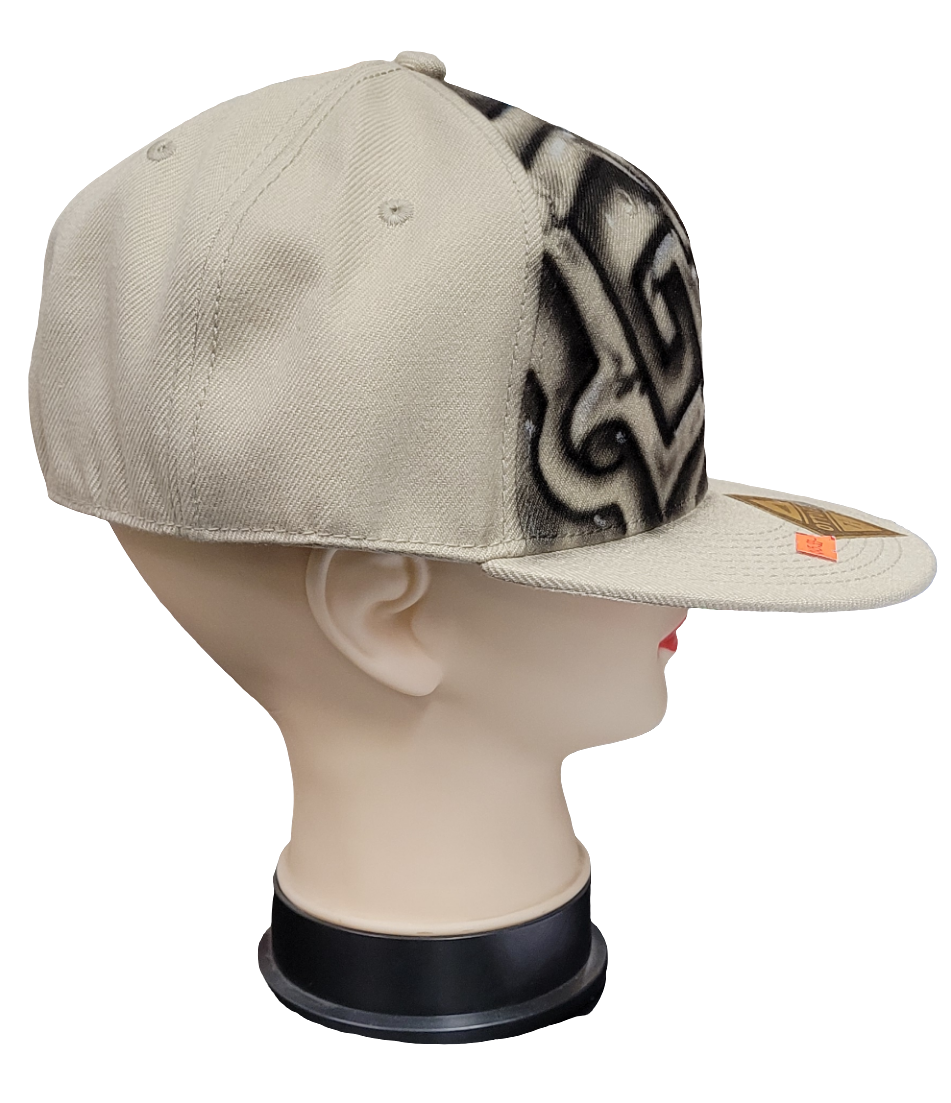 Custom Aztec symbol hat