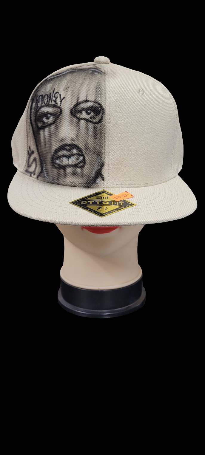 Custom Airbrushed Money ski mask