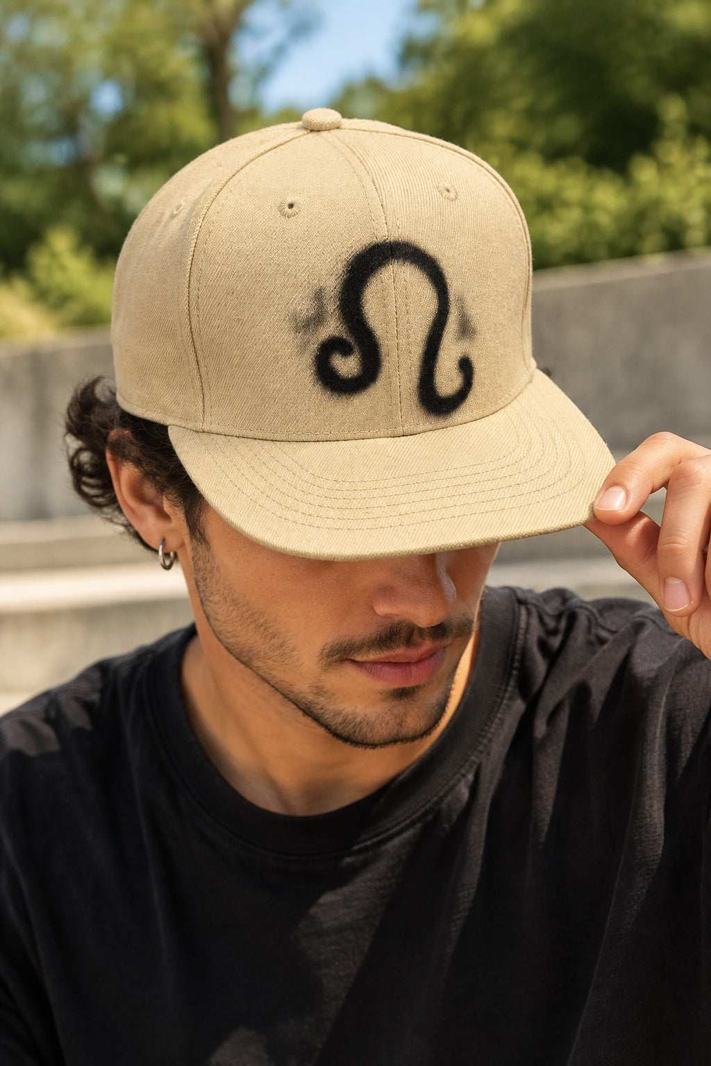 Custom airbrushed Hats