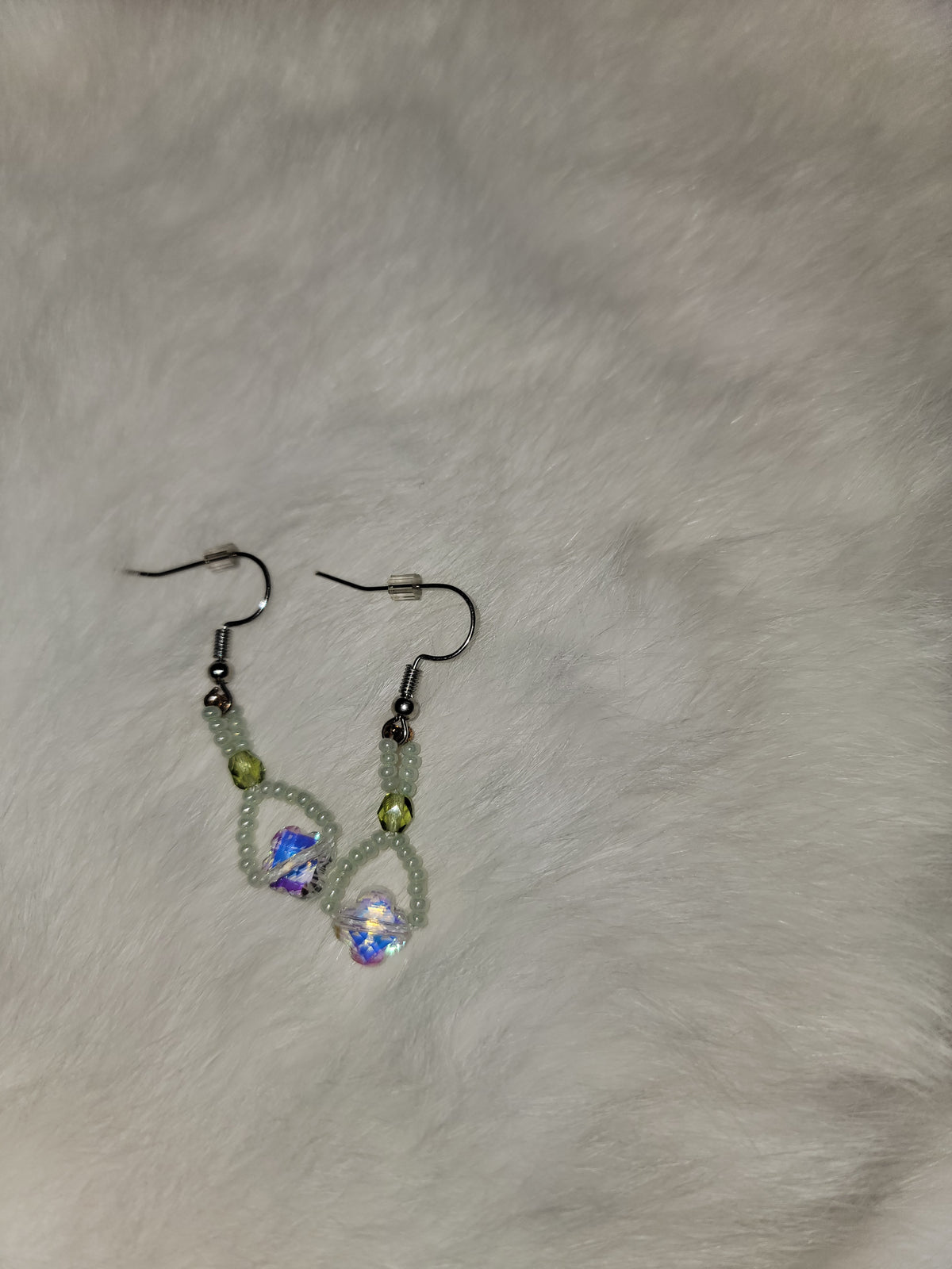 Custom crystal earrings
