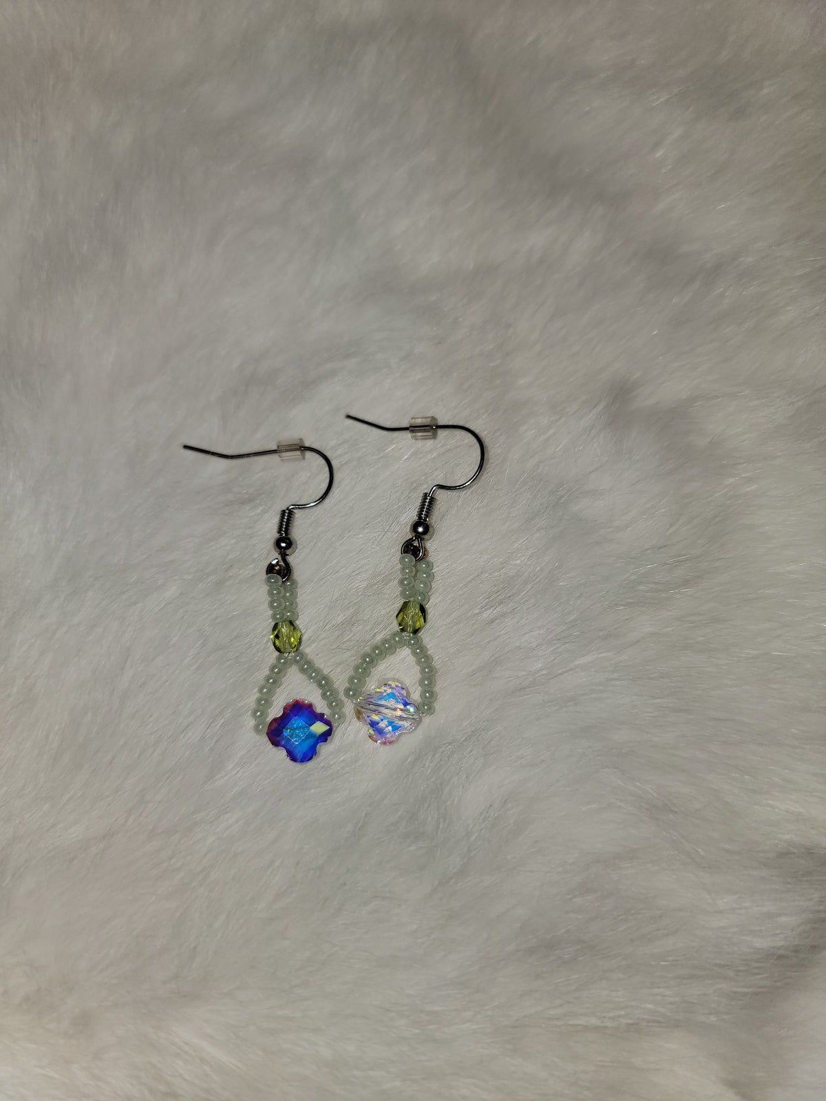 Custom crystal earrings