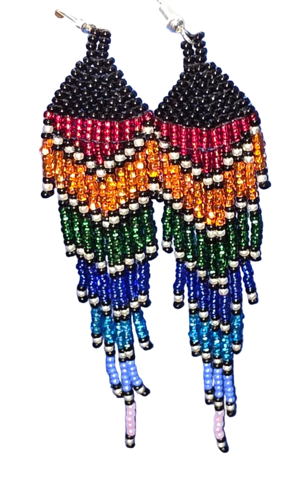 Custom beaded earrings
